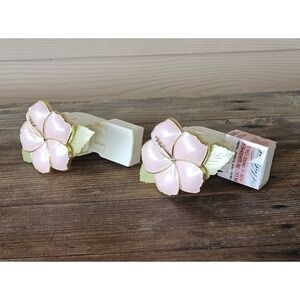 Pink Hibiscus Plug In Diffuser Set of 2 Compatible w Air Wick & Glade
